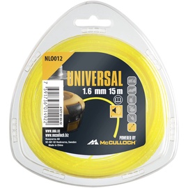 Zāles pļāvēja aukla Universal, 15 m, 1.6 mm