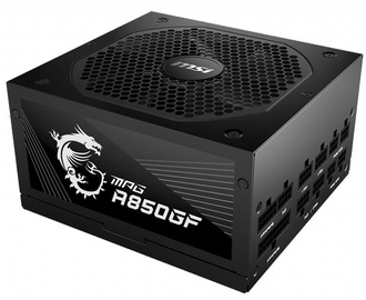 Блок питания MSI MPG A850GF 850 Вт, 14 см