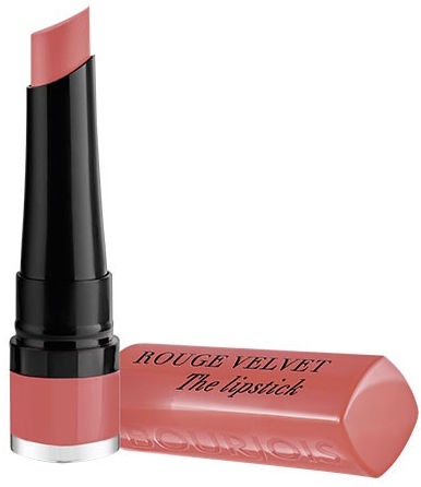 bourjois rouge velvet the lipstick 02 flaming rose