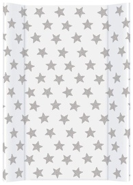 Пеленальный матрас Ceba Baby Short Night & Day Stars, 70x50 см, белый