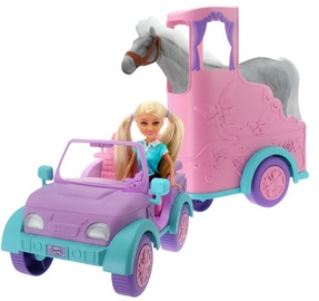 Lelle Sparkle Girlz Jeep With Horse Trailer 24507