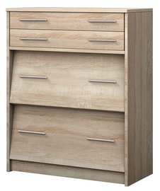Batų spintelė Idzczak Meble 2 Sonoma Oak, 820x370x1010 mm
