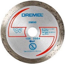 Алмазный диск Dremel, 77 мм x 11.1 мм