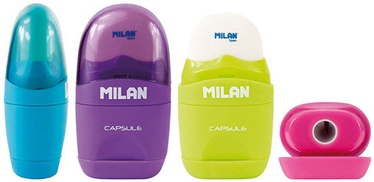 Milan Sharpener & Eraser Capsule