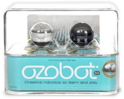 Intelektuāla rotaļlieta Ozobot, balta/melna