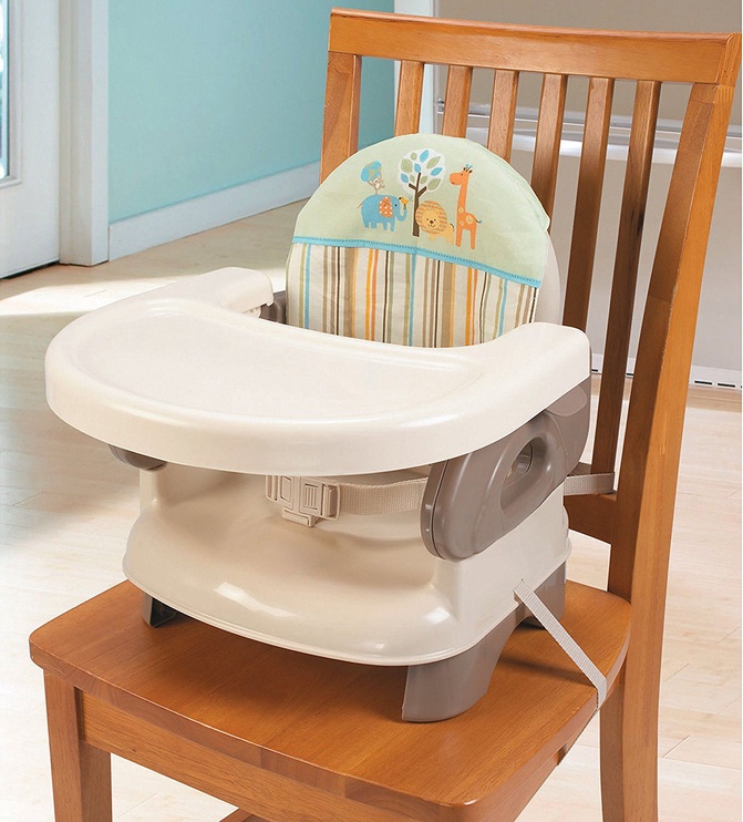 Maitinimo kėdutė Summer Infant Deluxe Comfort Safari Stripe
