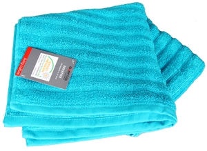 Verners Frotee Lines Pattern 50x100cm Light Blue