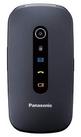 Mobiiltelefon Panasonic KX-TU466, must, 64MB