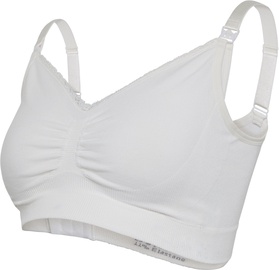 Carriwell Organic Maternity & Nursing Bra Natural White L