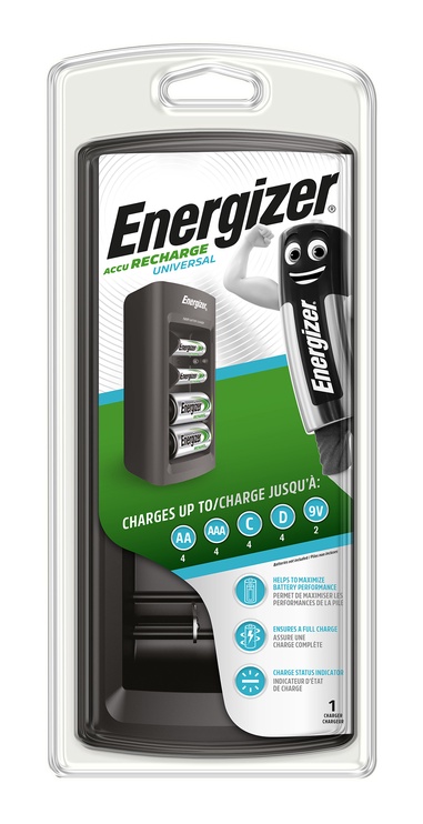 Elementu lādētājs Energizer Accu Recharge Universal