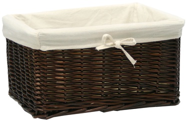 Home4you Basket Max 37x29x19cm Dark Brown