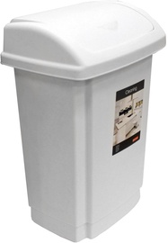 Мусорное ведро Plast Team Swing White, 25 л