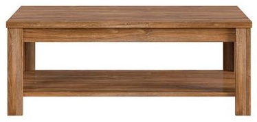 Kavos staliukas Black Red White Gent Lava, rudas, 1300x650x500 mm