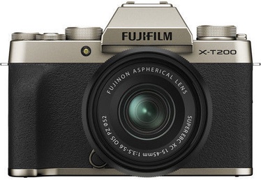 Fujifilm X-T200 + 15-45mm Lens Gold