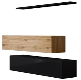 ASM Switch SB II Hanging Cabinet/Shelf Set Black/Wotan