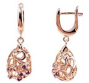 Diamond Sky Gold Earrings Pamel