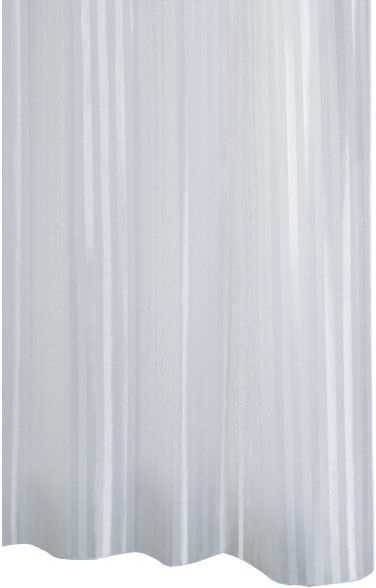 Vonios užuolaida Ridder Satin 47851, balta, 200 cm x 180 cm