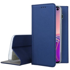 Mocco Smart Magnet Book Case For Samsung Galaxy S10 Plus Blue