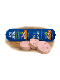 Konservuotas ėdalas šunims Brit Premium Chicken & Venison dešra, 800 g