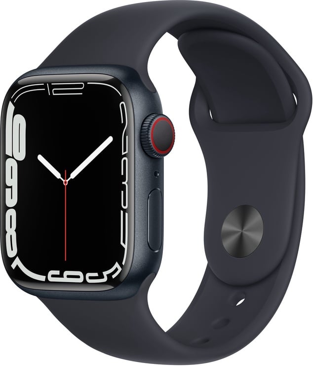 Умные часы Apple Watch Series 7 GPS + LTE 41mm Aluminum, серый
