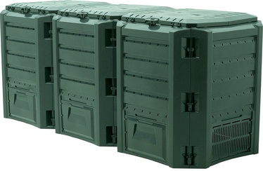 Komposta kaste Prosperplast IKSM1200Z-G851, 82.6 cm x 72 cm x 83 cm, 1200 l