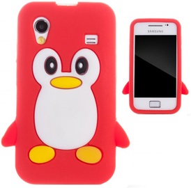 Zooky Soft 3D Cover Samsung S5830 Galaxy Ace Penguin Red