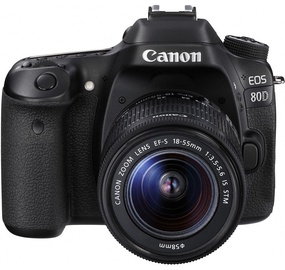 Canon EOS 80D EF-S 18-55mm 3.5-5.6 IS STM