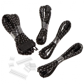 Phanteks Extension Cable Set 500mm S-Pattern Black/Silver