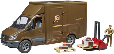 Bruder Mercedes Benz Sprinter Ups With Driver & Accessories 02538
