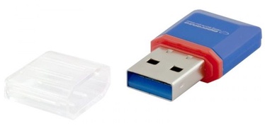 Esperanza EA134B MicroSD Card Reader USB 2.0 Blue