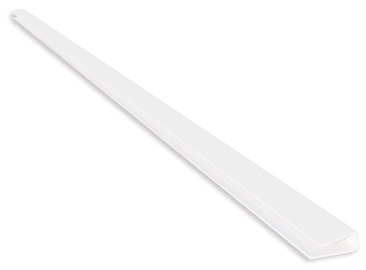 PVC U-PROFILS B2 3,0M BALTS