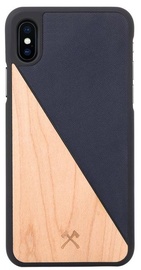 Woodcessories EcoSplit Back Case For Apple iPhone X Maple/Blue