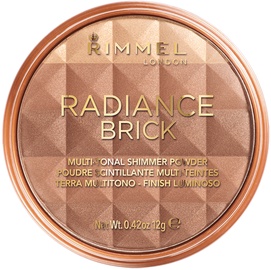 Пудра-бронзатор Rimmel London Radiance Brick Medium, 12 г