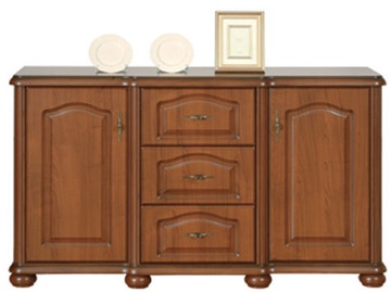 Black Red White Natalia Chest Of Drawers 148x85x44cm Brown