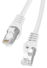 Сетевой кабель Lanberg PCF6-10CC-3000-W RJ-45, RJ-45, 30 м, белый