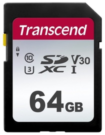 Transcend 300S 64GB SDXC/SDHC CL10 UHS-I TS64GSDC300S