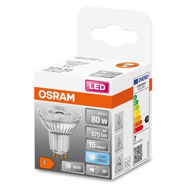 Светодиодная лампочка Osram LED, белый, GU10, 6.9 Вт, 575 лм