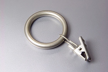 Кольцо Domoletti, серебристый, 16 мм, 10 шт.