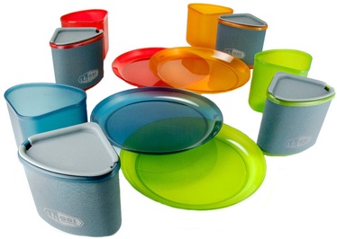 Набор туристической посуды GSI Infinity, полипропилен (pp), 195 мм, многоцветный