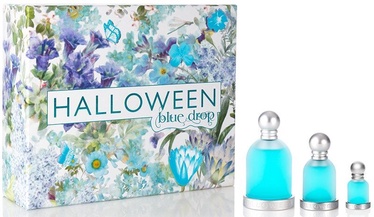 Набор для женщин Jesus Del Pozo Halloween Blue Drop 100 ml EDT + 30 ml EDT + 4.5 ml EDT