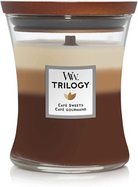 Ароматическая свеча WoodWick Cafe Sweets Trilogy Candle, 275 г