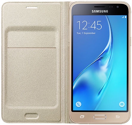 Telefono dėklas Samsung, Samsung Galaxy J3 2016, aukso