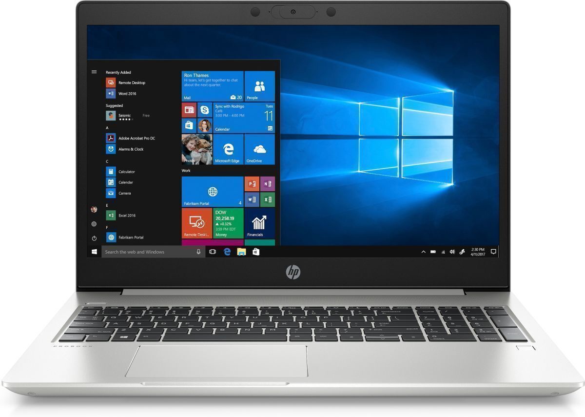 Ноутбук HP ProBook 450 G7 8VU93EA, Intel® Core™ i5-10210U, 16 GB, 512 GB,  15.6 ″, Nvidia GeForce MX250, серебристый - Ksenukai.lv