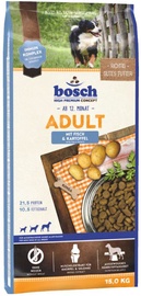 Сухой корм для собак Bosch PetFood Adult Fresh, лосось/картофель, 15 кг