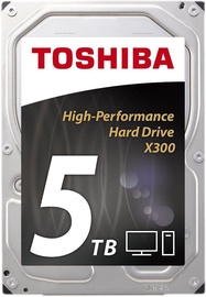Toshiba X300 5TB 7200RPM SATAIII 128MB BULK HDWE150UZSVA