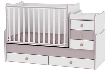Bertoni Lorelli Bed MAXI PLUS White/Cappuccino