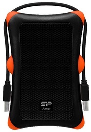 Kietasis diskas Silicon Power Armor A30, HDD, 1 TB, juoda/oranžinė