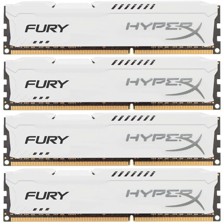 Operatyvioji atmintis (RAM) Kingston HyperX Fury White, DDR4, 32 GB, 2666 MHz