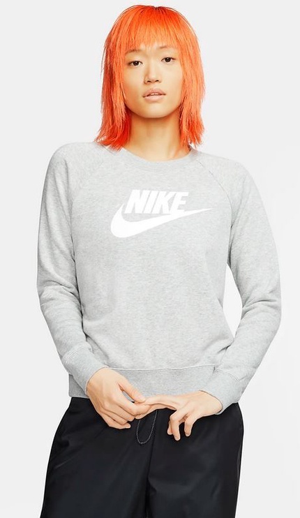 Джемпер, женские Nike Essentials, серый, M