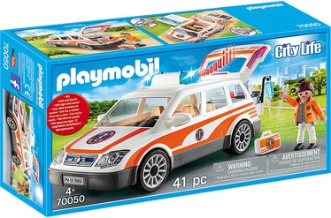Playmobil City Life Emergency Car With Siren
